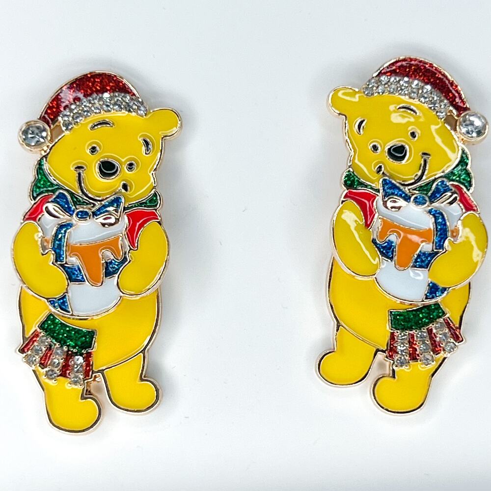 Winnie the Pooh Disney x Baublebar Christmas Earrings